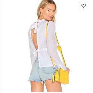 SIR The Label Alessa Blouse in White